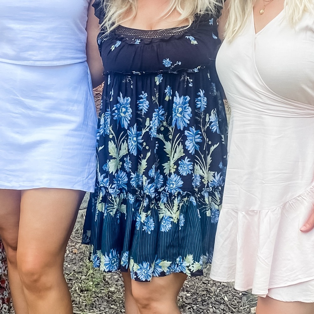 Free People Bali Wild Daisy Minidress